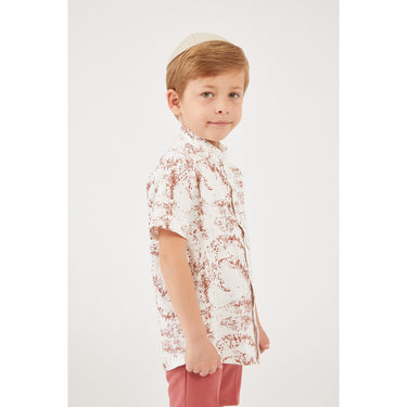 S.S Modal Print Shirt